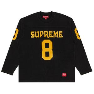 Топ Supreme Affiliated Long-Sleeve Football Top, Black