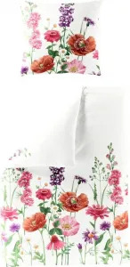 Комплект постельного белья JACK by Bierbaum Mako Satin 135x200 см, 2 предмета, цветочный принт, разноцветный Jack