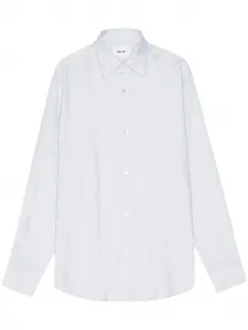 Рубашка в полоску NN07, синий