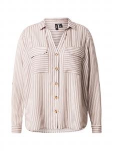 Vero Moda Curve Рубашка 'VMBumpy' в цвете Taupe