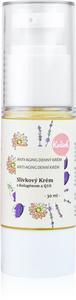Крем сливовый с коллагеном и Q10 дневной крем для зрелой кожи Kvitok, 50+ 30 мл