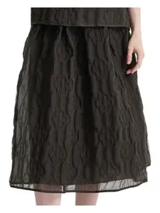 Фактурная юбка Balaskirt Cecilie Bahnsen, коричневый