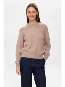 NÜMPH Свитер "Нюриетта" светло-коричневого цвета