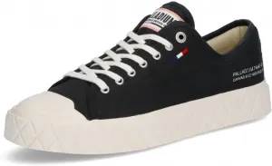 Унисекс-кроссовки Palladium Palla Ace из органического холста на шнуровке, черно-белый