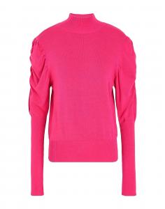 Водолазка Viscose Blend Puff Shoulder Crewneck 8 By Yoox, фуксия