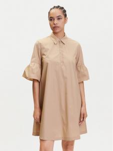 Свободный крой платья-рубашки Medicea 2515221192 Marella, экрю