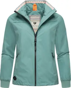 Верхняя куртка Ragwear "Апола", без капюшона, стильная женская переходная куртка с высоким воротником, цвет Ocean