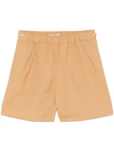 Поплиновые шорты MAX MARA, коричневый