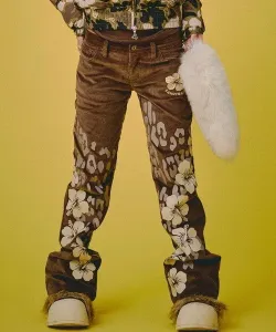 Вельветовые брюки GALFY/Galfy Loco (женские) Select Brands, цвет Brown