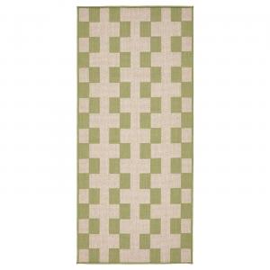 Кухонный ковер Ikea Gangstig, 70x160 см, зеленый/бежевый