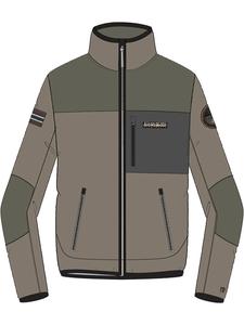 Свитер "Yupik Fz 3" коричневого цвета Napapijri