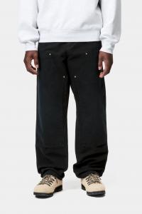 Брюки Double Knee из Stone Canvas (100% органический хлопок Dearborn Canvas) Carhartt, черный
