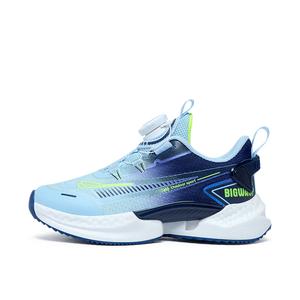 Детские кроссовки для бега BIG WASP, серый/зеленый