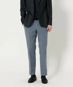 Зауженные брюки из габардина без складок United Arrows, цвет Royal