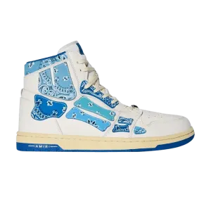 Кроссовки Amiri Skel Top High Bandana - Blue, синий