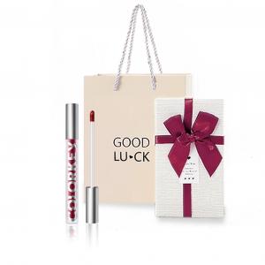 Блеск для губ Love Laptop Box глянцевый легко растушевывается тон 1,8г*4 с подарком: заколка-клешня+резинка для волос Colorkey