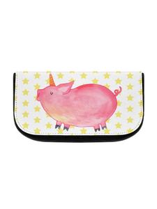 Косметичка Mr & Mrs Panda Einhorn Schwein ohne Spruch, белый