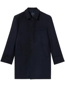 Однобортное пальто Brooks Brothers, синий