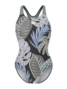 ARENA Купальник-бралетт 'FOREST' в черном цвете