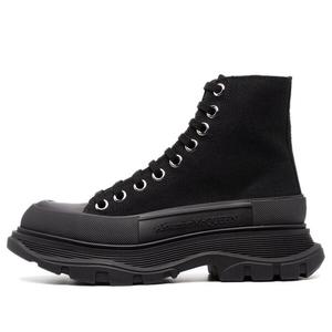 Кроссовки tread slick lace up boot 'black' Alexander Mcqueen, черный