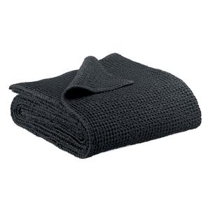 Одеяло из переработанных материалов, Maia caviar, 240 x 260 см Vivaraise, черный