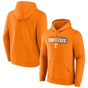 Мужской оранжевый толстовки Tennessee Volunteers Iconic Fleece Down the Field Fanatics