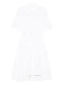 Многослойное платье-рубашка CO COLLECTION, белый