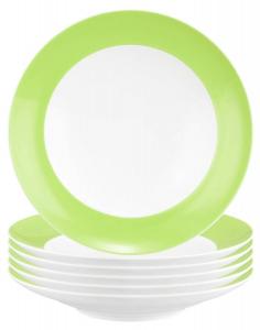 Суповая тарелка Seltmann Weiden Liberty Pure Colors 6er Set, зеленый - количество предметов в наборе: 6