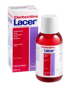 Ополаскиватель для рта с хлоргексидином 200 мл Lacer