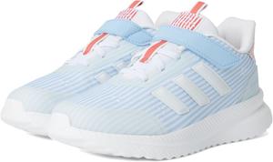 Кроссовки Adidas Kids X_PLR Path Elastic Lace Running Shoes, Blue/White/Preloved Scarlet