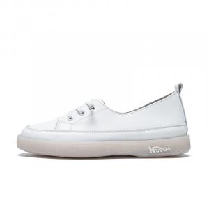 Кеды, скейтборд обувь женская низкая Zhr, белый/черный