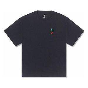 Футболка loose fit star chevron cherry tee 'black' Converse, черный