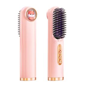 Щипцы для завивки / Утюжки для выпрямления волос AIBAASAA, розовый