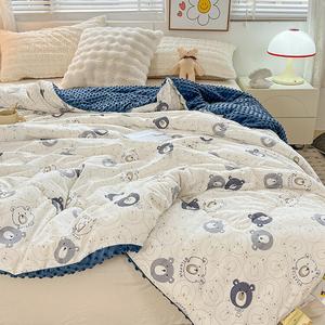 Disney Одеяло из соевого волокна 200х230 см, вес 4 кг, ткань Haijunxiong A-Class, ультрамягкое