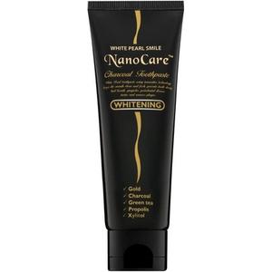 Зубная паста White Pearl Nanocare Черное золото 100 г, Bubblemania