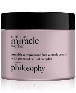 Ultimate Miracle Worker Питательный и омолаживающий крем для лица и шеи Philosophy