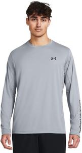 Мужская трикотажная футболка Drift Tide Knit с длинным рукавом от Under Armour, (035) Steel/Anthracite/Anthracite