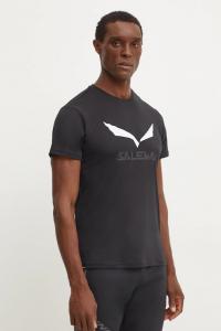 Футболка спортивная Solidlogo Salewa, черный