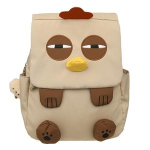 DCLOUD Нейлоновый рюкзак унисекс бежевый черный белый, Khaki