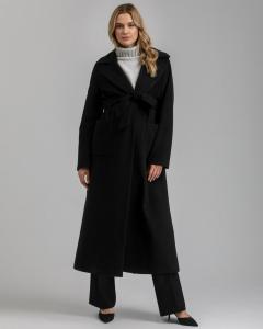 Пальто для беременных Flaminia с широким воротником и поясом PIETRO BRUNELLI MATERNITY, Black