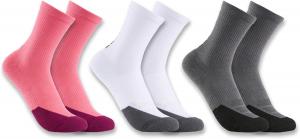 Носки Carhartt Unisex Force Midweight с логотипом Crew, 3 шт. в упаковке, Assorted 02