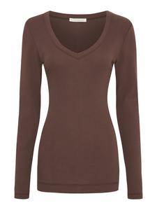 Топ в стиле ретро с V-образным вырезом на Яве Seamless Basic