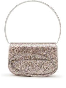 Diesel сумка на плечо 1DR с блестками, розовый