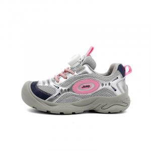 Spring Morning 20 Slip Resistant Abrasion Resistant низкие повседневные кроссовки для детей Jeep, star diamond серебро/furong розовый