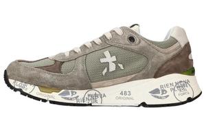 Кроссовки Premiata Mase Lifestyle Shoes Men Low-top Dark Gray, темно-серый