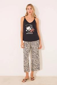 Хлопковая пижама MICKEY Women'Secret, черный