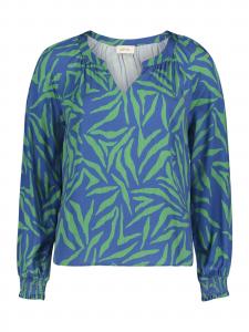 Cartoon Блузка в цвете Royal Blue, Green