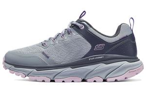 Skechers Женские серо-фиолетовые износостойкие и легкие кеды, цвет Gray Purple