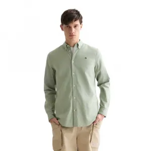 Рубашка с длинными рукавами Scotch & Soda 184344, стандартного кроя, зеленый
