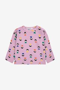 Детская хлопковая кофта с длинными рукавами Game Pawns Bobo Choses, фиолетовый